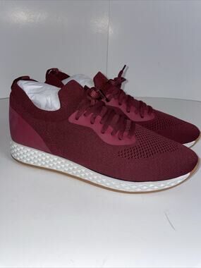 JSlides Urban Sport Talia Sneakers Sz 10M Burgundy